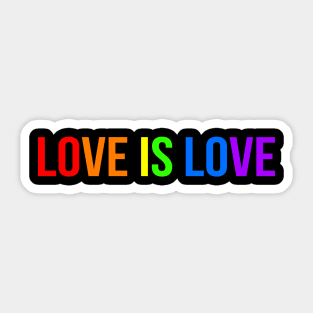 Love Is Love Sticker